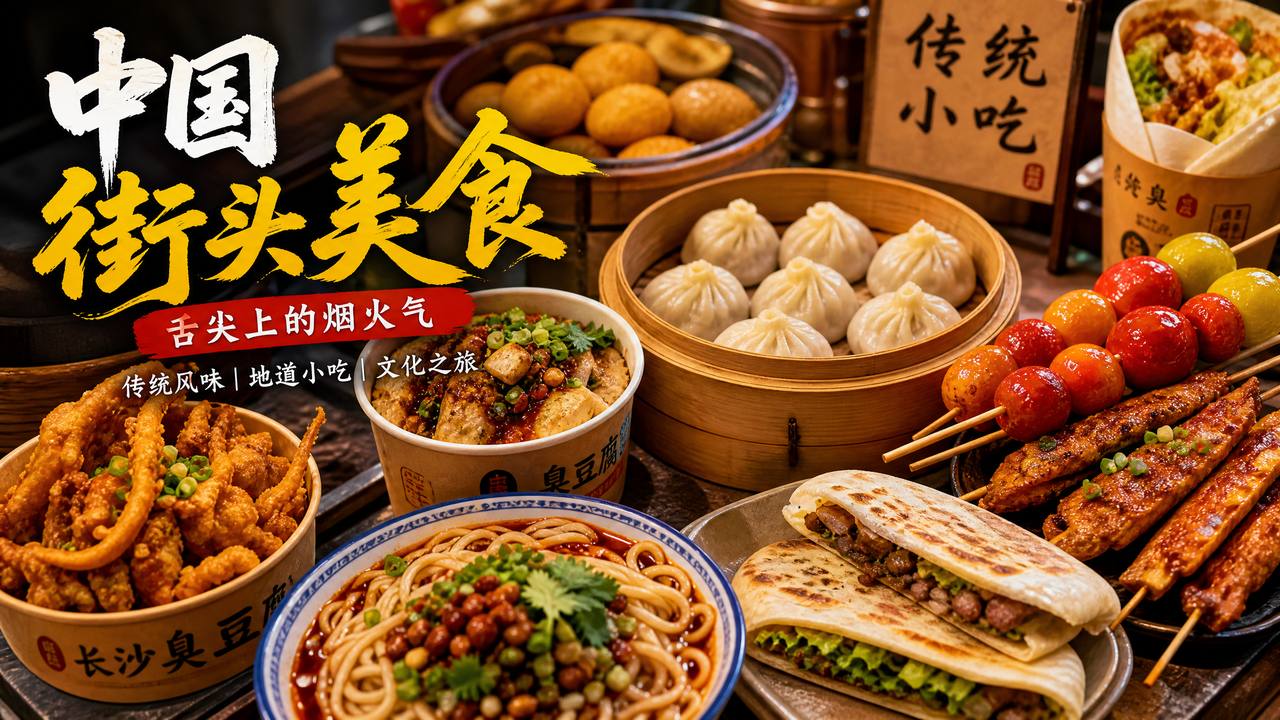 抖阴 【抖阴教程】街头美食复刻：传统小吃零失败视频教程